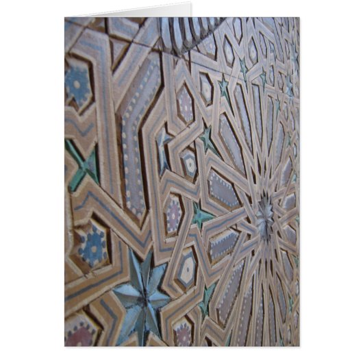 Moroccan Patterns Cards (Front)