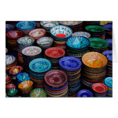 Moroccan Plates At Market (Front Horizontal)