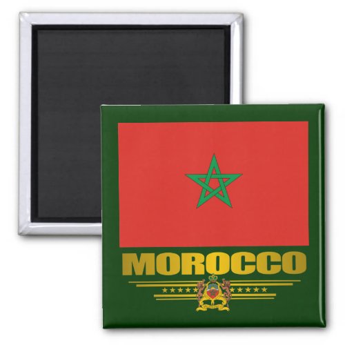 Moroccan Pride Magnet