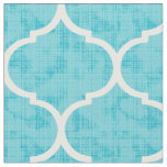 Moroccan Quatrefoil Tile Pattern Home Decor Fabric