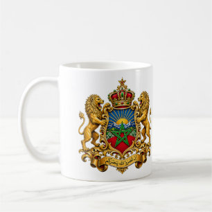 Moroccan Royal Heritage Crest Mugs
