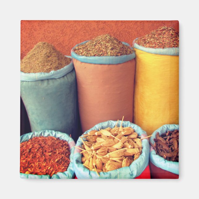 moroccan spices magnet (Front)