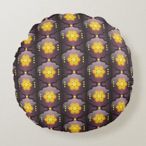 Moroccan style geometric pillow