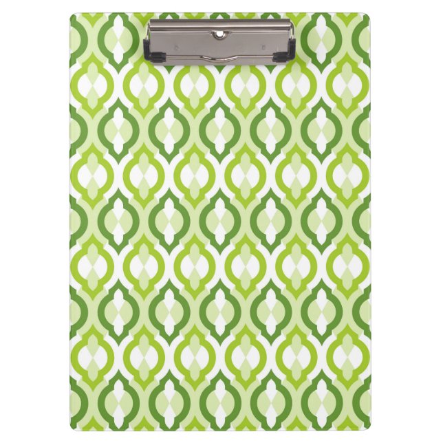 Moroccan Style Pattern Clipboard (Front)