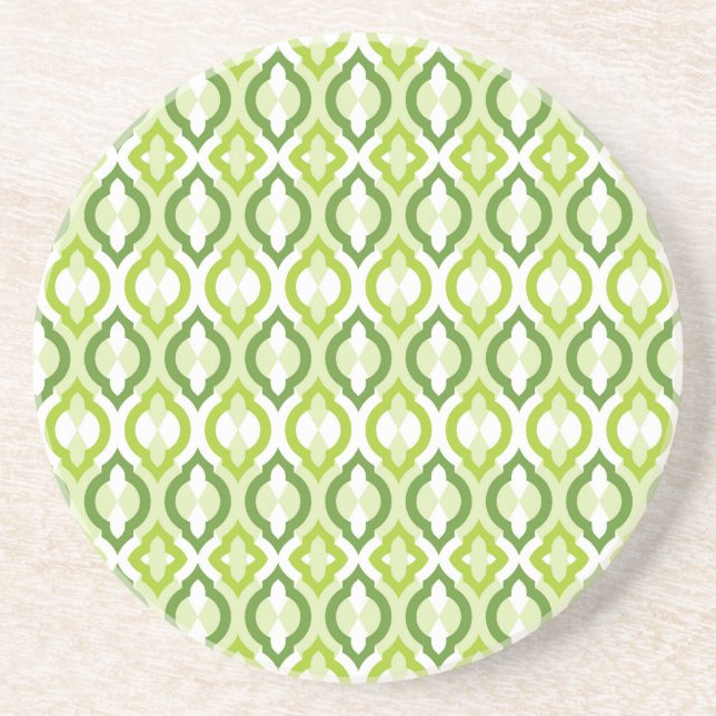 Moroccan Style Pattern Drink Coaster (Front)