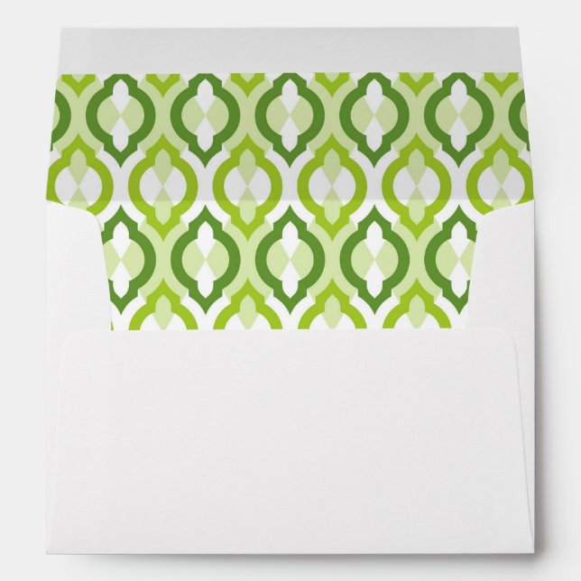 Moroccan Style Pattern Envelope (Back (Bottom))