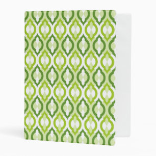 Moroccan Style Pattern Mini Binder