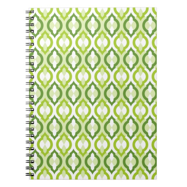 Moroccan Style Pattern Notebook (Front)