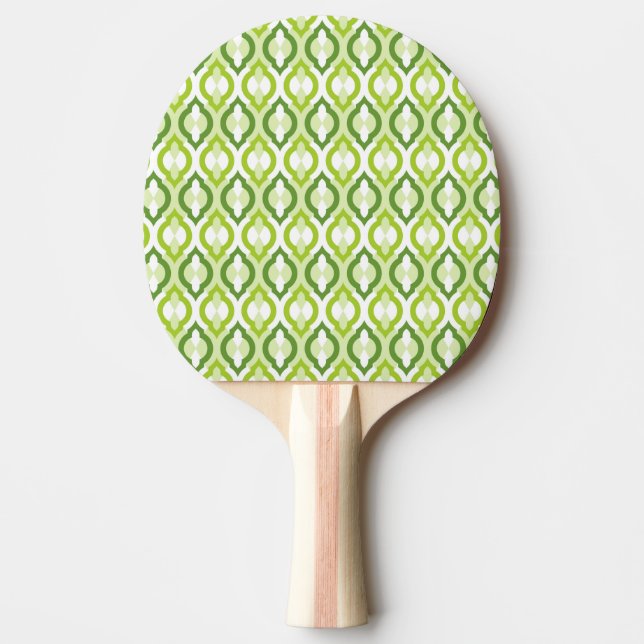 Moroccan Style Pattern Ping-Pong Paddle (Front)