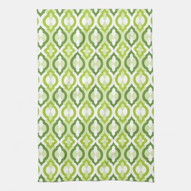 Moroccan Style Pattern Towel (Vertical)