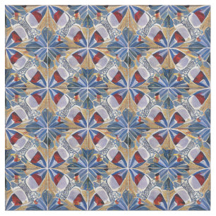 Moroccan Style Simulated Mosaic Tile Easy Cut Fabric