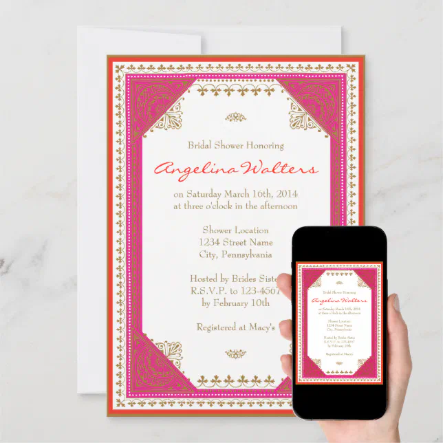 Moroccan Themed Bridal Shower Invitation Rf3cb3fce4f184c119fa7188e07388ab0 Rh170 644.webp