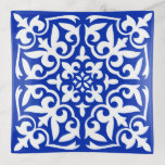 Moroccan tile - cobalt blue and white trinket tray