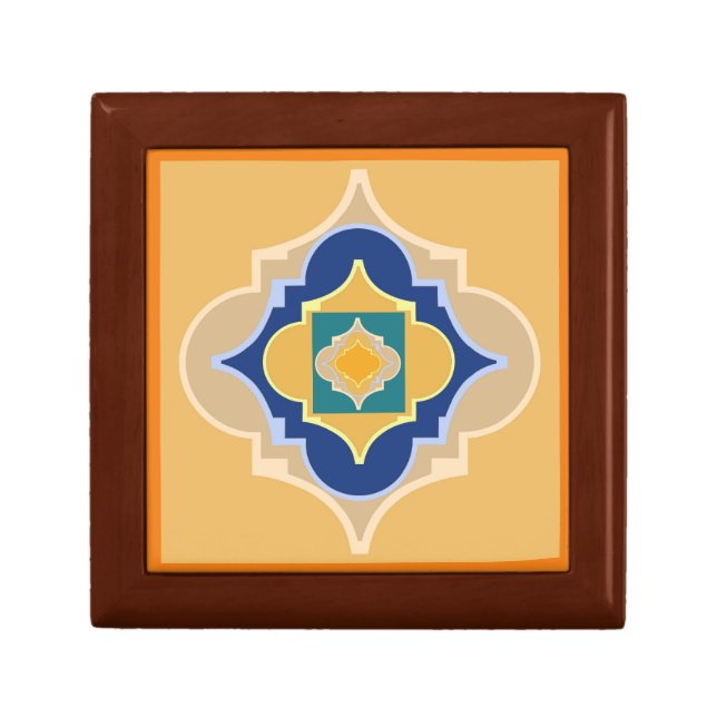 Moroccan tile gift box (Front)