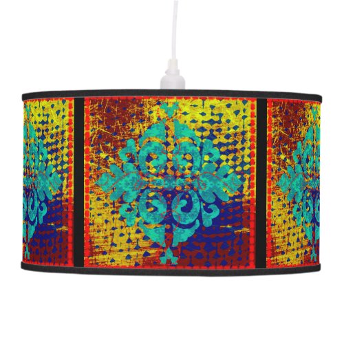 Moroccan Tile Hanging Lamp