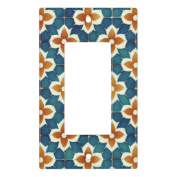 Moroccan Tile Light Switch Cover