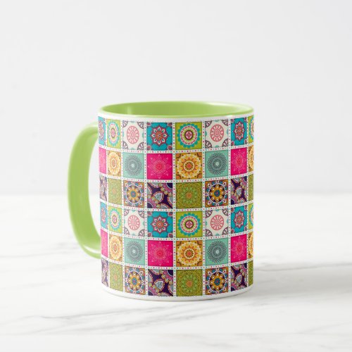 Moroccan Tile Pattern Mug