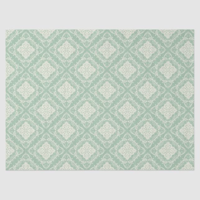 Moroccan Tile Pattern  Tissue Paper (Front)