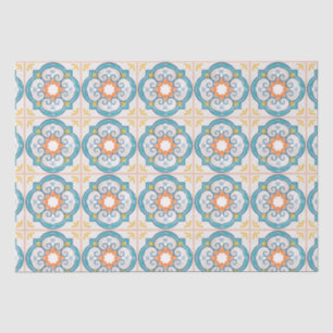 Moroccan Tile Pattern Tissue Paper