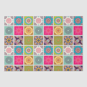 Moroccan Tile Pattern Tissue Paper