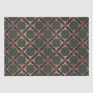 Moroccan Tile Pattern Tissue Paper