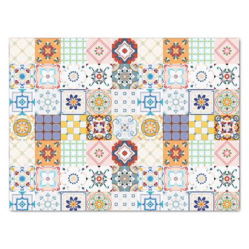 Moroccan Tile Pattern  Tissue Paper