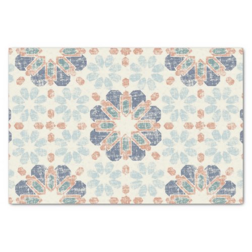 Moroccan Tile _ Periwinkle Tissue Paper