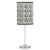 Moroccan Tile Table Lamp (Back)