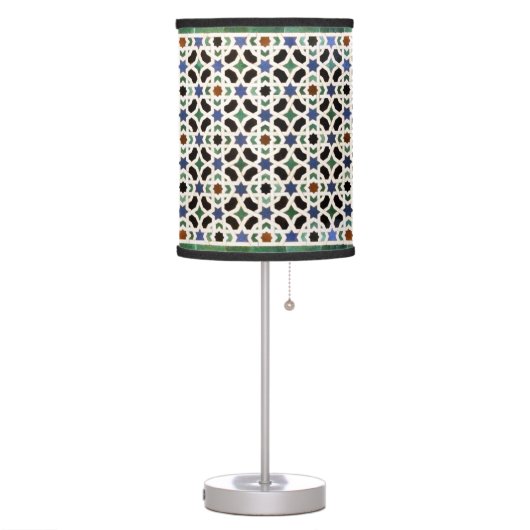 Moroccan Tile Table Lamp (Left)