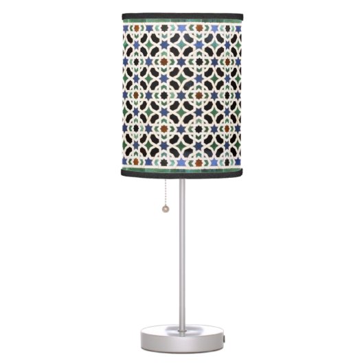 Moroccan Tile Table Lamp (Right)