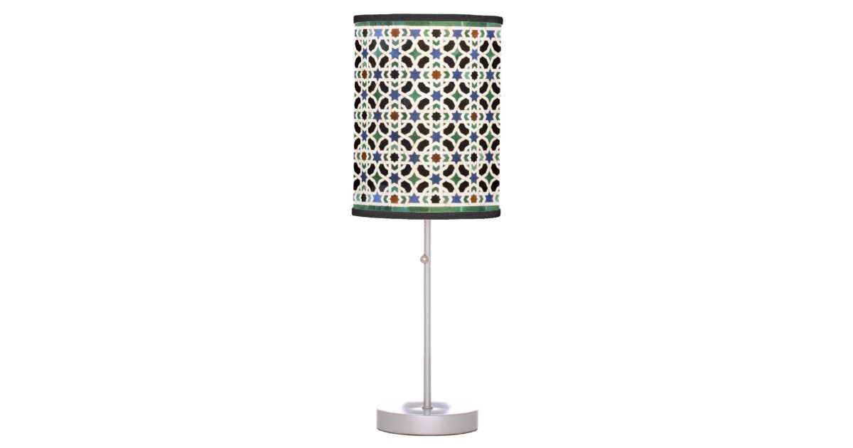 Authentic Handmade Hand Crafted Moroccan Arabesque Desk Table Lantern Lamp 