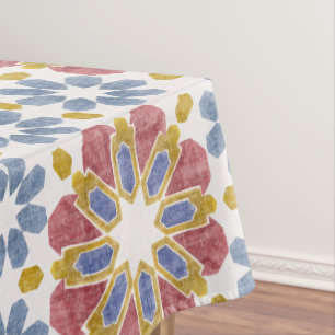 Moroccan Tile Tablecloth