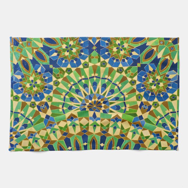Moroccan Tile Towel (Horizontal)