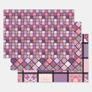 MOROCCAN TILE WRAPPING PAPER SHEETS