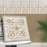 Moroccan Travertine Marble & Gold Ceramic Tile<br><div class="desc">Moroccan Travertine Marble & Gold</div>