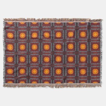 Moroccan Wall Hanging Rugs Throw Blanket by OldArtReborn at Zazzle