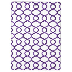 Moroccan weave pattern clipboard