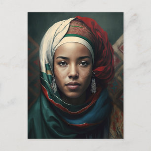 Moroccan Woman Postcard