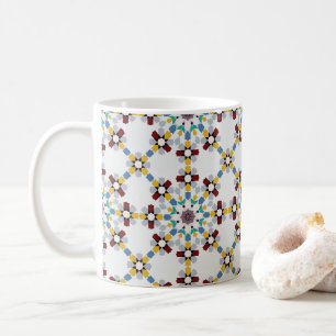 Moroccan Zelije Gift Tag Tote Bag !Morocco Coffee Mug