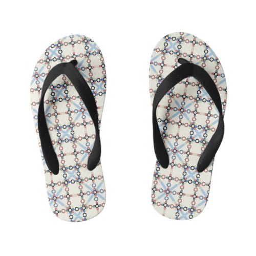 Moroccan Zelije Moroccan Zellige Kids Flip Flops