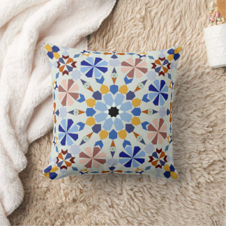 Moroccan Zelije !Moroccan Zellige Throw Pillow