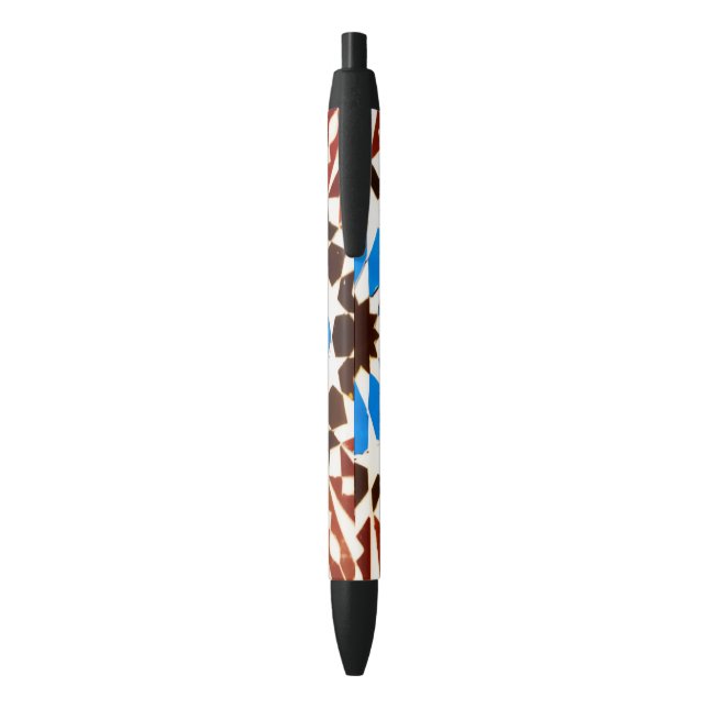 Moroccan Zellige Harmony Pen (Back (Vertical))