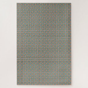 Moroccan Zellige Pattern Geometric Puzzle
