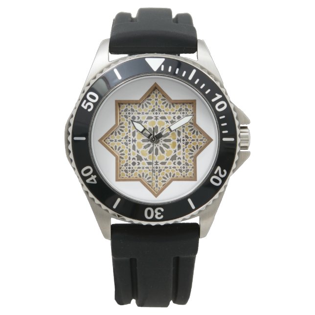 MOROCCAN ZELLIGE SHOW WATCH (Front)