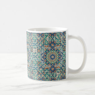 Moroccan Zellige Tile Pattern Coffee Mug