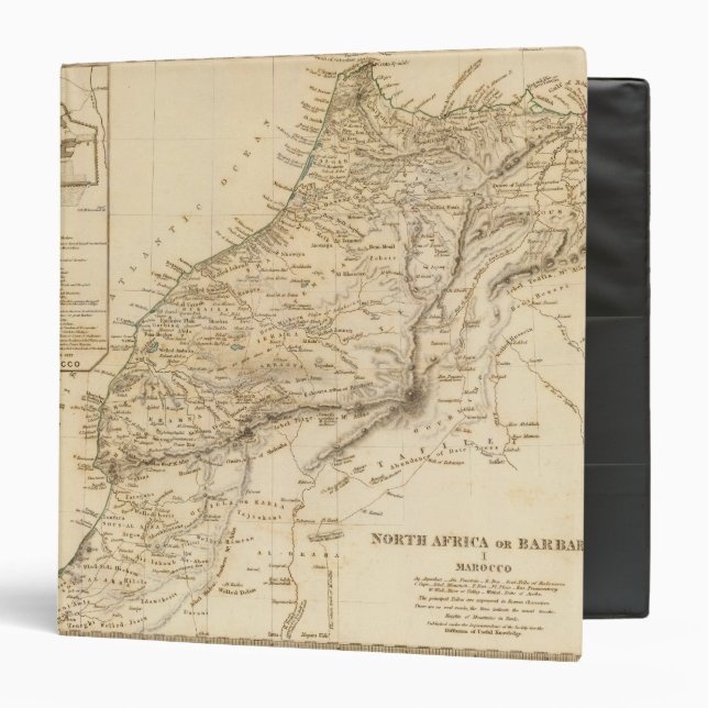 Morocco 2 3 ring binder (Front/Inside)