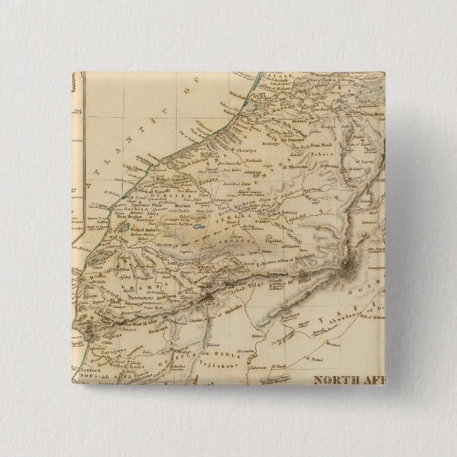 Morocco 2 pinback button (Front)