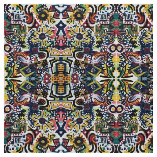 Morocco-Abstract Pattern Fabric