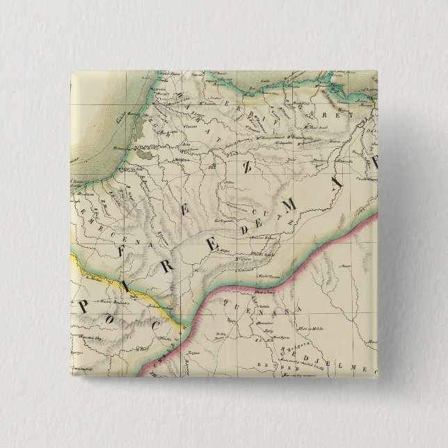Morocco, Africa Pinback Button (Front)