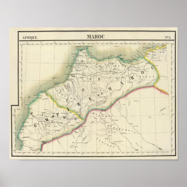 Morocco, Africa Poster (Front)
